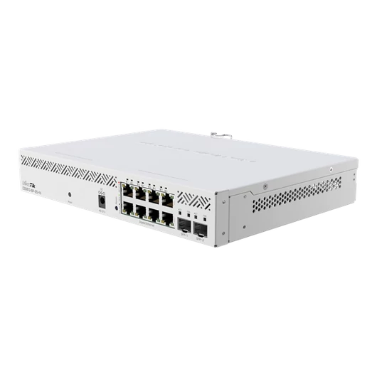 MIKROTIK Cloud Smart Switch 8x1000Mbps + 2x10000Mbps SFP + , Menedzselhető, Rackes - CSS610-8P-2S + IN