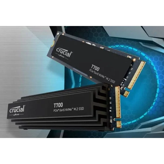 SSD M.2 Crucial 1TB T700 PCIe Gen5 NVMe 2280