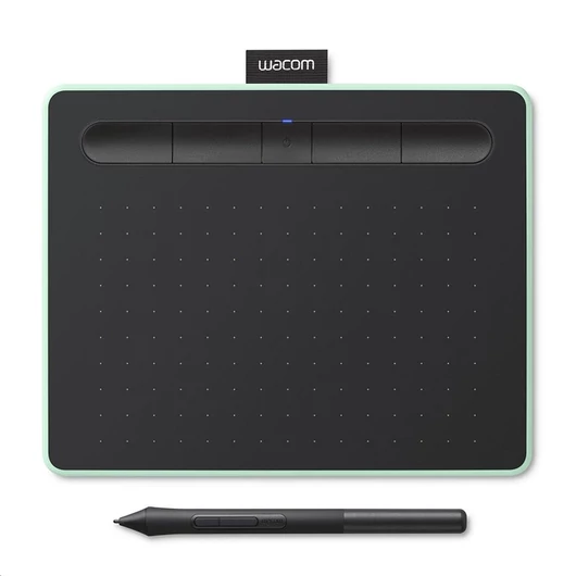 Wacom Intuos M Bluetooth digitális rajztábla fekete-pisztácia (CTL-6100WLE-N)