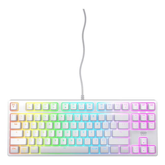 CHERRY XTRFY K4V2 TKL KB WHITE KB CORDED MECHANICAL MX RED