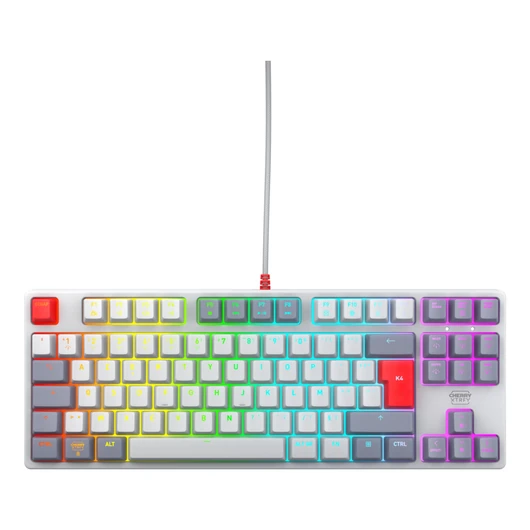 CHERRY XTRFY K4V2 TKL KEYBOARD CORDED RETRO FR LAYOUT