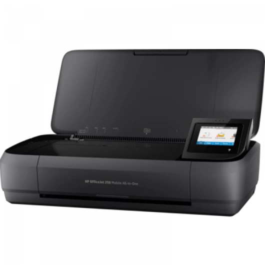 HP OfficeJet 250 A4 színes tintasugaras multifunkciós hordozható nyomtató fekete