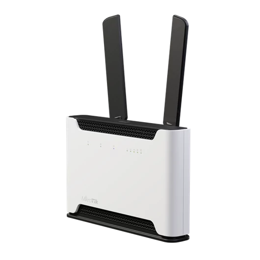 MIKROTIK Vezeték Nélküli Router + 5G Modem, DualBand, Chateau 5G LTE modem, 5x1000Mbps, 1xmicroSIM