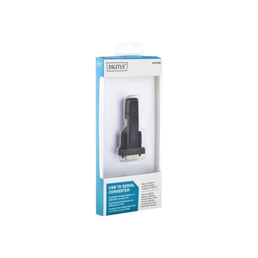 DIGITUS DA-70156 Digitus USB2.0/RS232 (DB9M) konverter, 5 LGW