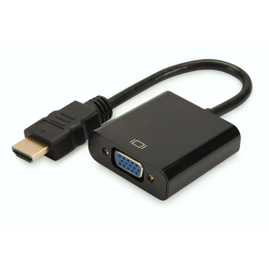 Digitus DA-70461 HDMI -> VGA átalakító fekete