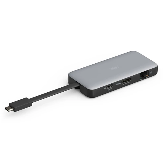USB-C TRAVEL DOCK STATION7-PORT 1HDMI 3USB A 1RJ45-SD-MICROSD-PD