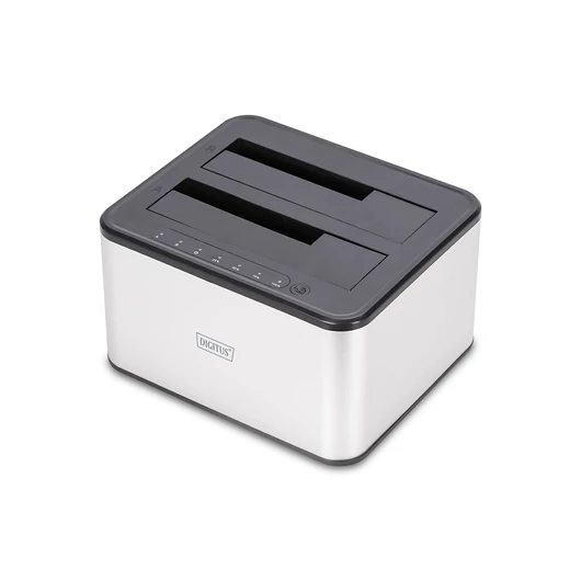 USB3.0 SATA HDD DOCKINGST.KLON DUAL 2-PORT 2.5/3.5 SSD/HDD