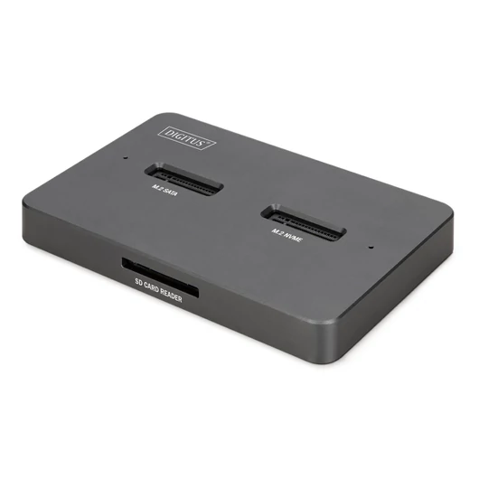 DUAL NVME+ SSD DOCKING STATION SATA/NVME 2 IN 1