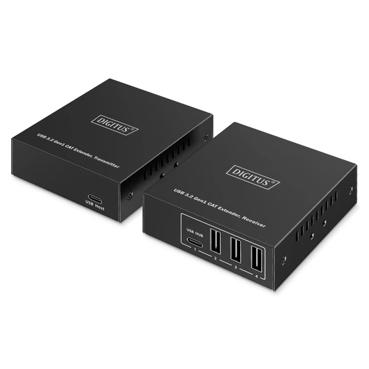 USB 3.2 CATEXTENDER 5GBPS3 100M 3XUSB-A+1X USB-C USE W. CATCABLE
