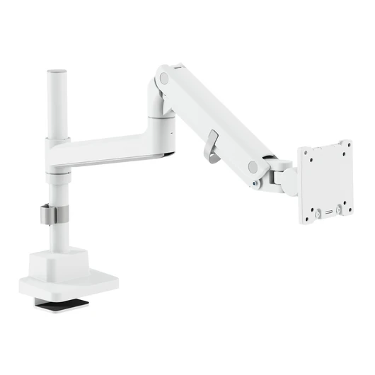 SINGLE MONITOR MOUNT 57 27 KG VESA: 75X75 100X100 WHITE
