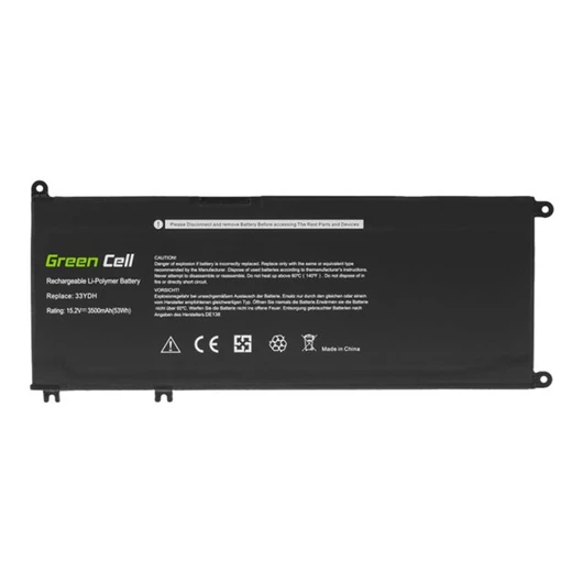 GREENCELL DE138 Battery 33YDH do Dell Inspiron G3 3579 3779 G5 5587 G7 7588 7577 7773