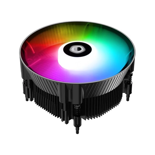 ID-Cooling CPU Cooler - DK-07i RAINBOW (25,6dB; max. 104,48 m3 / h; 3pin csatlakozó, 12cm, LED)