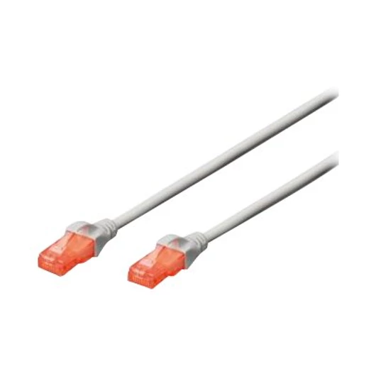 DIGITUS DK-1617-050 Digitus Premium CAT 6 UTP patch kábel, hossza: 5m, szürke LSZH