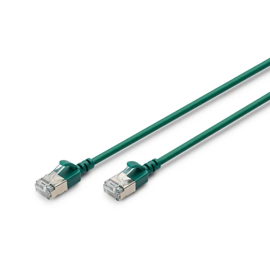 CAT 6A F-FTP SLIM PATCHCAB 1M COOPERLSZH AWG 32/7 0.3M GREEN