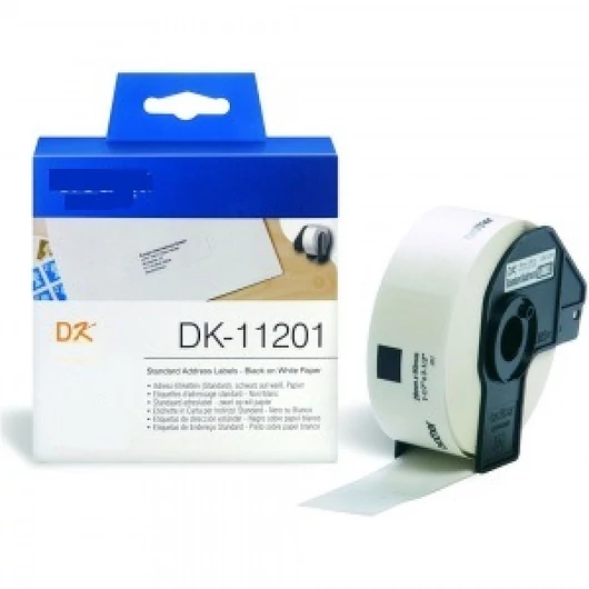 Utángyártott BROTHER DK11201 etikett IK White Box