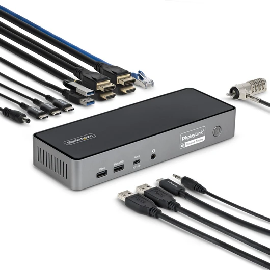 3X MONITOR DOCKING STATION 4K 60HZ HDMI/DISPLAYPORT TAA