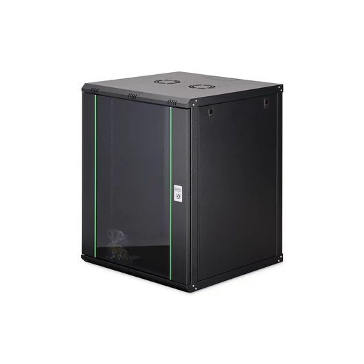 WALL MOUNTING CABINET 600X600MM 16U DYNAMIC 816X600X600MM BLACK