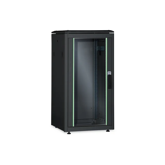 NETWORK CABINET UNIQUE SERIES 26U 1342X800X1000 BLACK RAL9005
