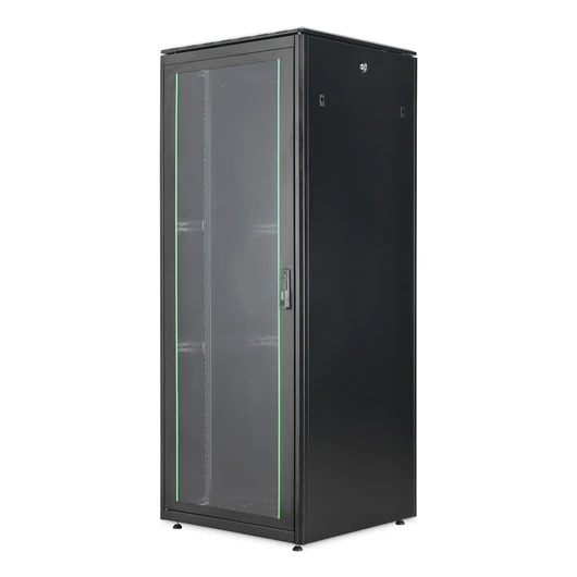 42HE CABINET UNIQUE LIGHT 800T 2053X800X800MM BLACK