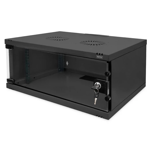 4HE SOHO WALLMOUNT CAB 540X400 4HE UNM.241X540X400MM BLACK