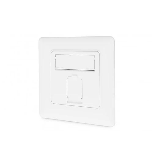 CAT 6A NETWORK OUTLET 1XRJ45 CLASS EA LSA 8 DIRECTIONSL