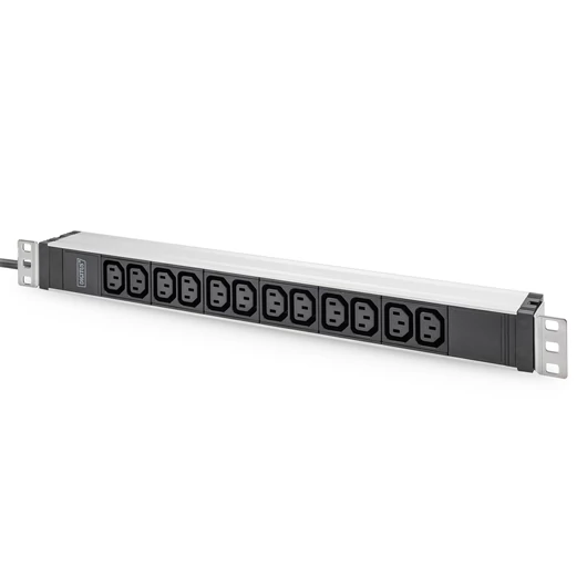 1U ALUMINUM PDU RACKMOUNTABLE 12X C13 16A SAFETY PLUG
