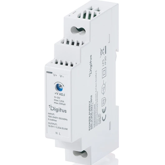 12V/1.25A/15W STEP POWER SUPPLY ENCL. TYPE IDEAL F. SENSORS