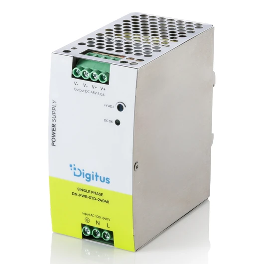 IND. POWER SUPPLY 48V DC240W METAL CASEUP TO-20-70CDIN RAIL