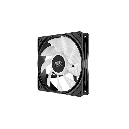 Deepcool RF 120 W ház hűtő ventilátor fehér LED 12cm (DP-FLED-RF120-WH)