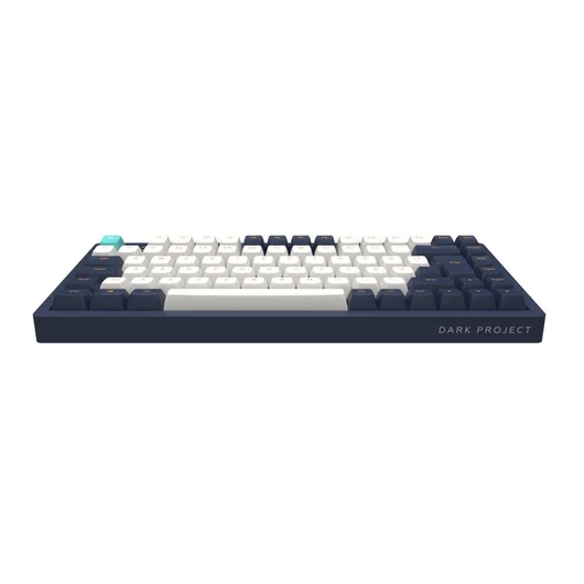 Billentyűzet Dark Project - 83 Navy Blue/Ivory - G3MS Mech. RGB ISO (DE)