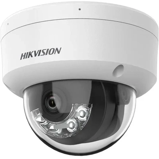 Hikvision IP dómkamera - DS-2CD1123G2-LIU (2MP, 2,8mm, kültéri, H265 + , IP67, IR30m, ICR, DWDR, 3DNR, PoE)
