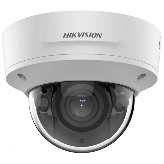 Hikvision IP dómkamera - DS-2CD2743G2-IZS (4MP, 2,8-12mm, kültéri, H265 + , IP67, IR30m, ICR, WDR, SD, PoE, IK10, I / O)