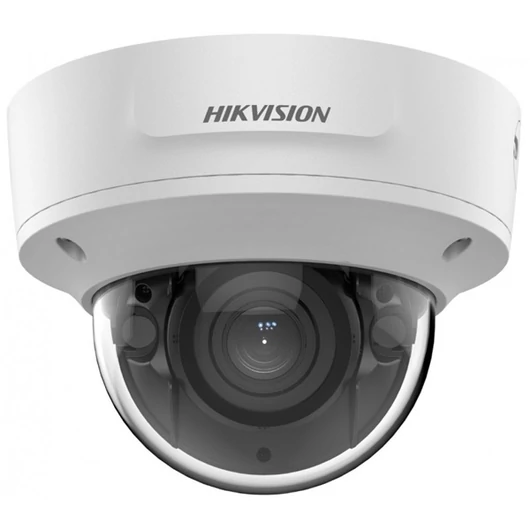 Hikvision IP dómkamera - DS-2CD2763G2-IZS (6MP, 2,8-12mm, kültéri, H265 + , IP67, IR40m, ICR, WDR, SD, PoE, IK10, I / O)