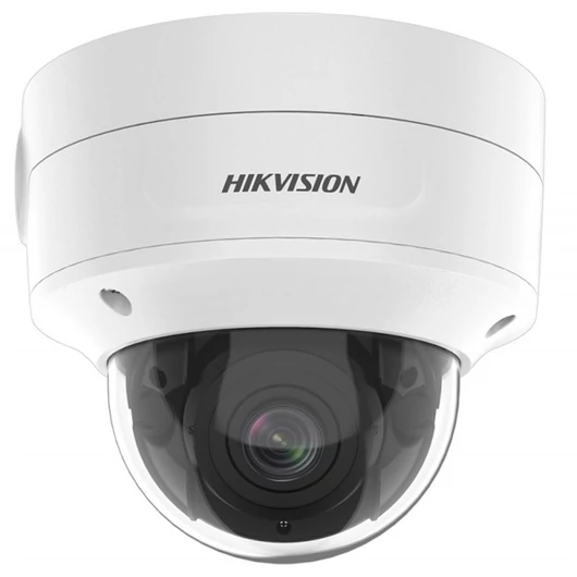 Hikvision IP dómkamera - DS-2CD2766G2-IZS (6MP, 2,8-12mm, kültéri, H265 + , IP67, IR40m, ICR, WDR, SD, PoE, IK10, I / O)