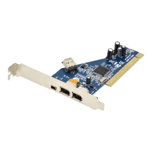 DIGITUS DS-33203-2 Digitus Add-On Card Firewire(400) PCI, 2x6pin. 1x4pin Int., 1x6pin Ext. IEEE139a