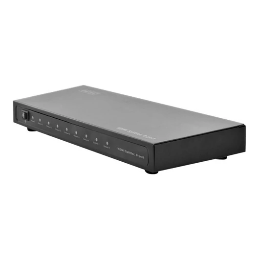 DIGITUS DS-43302 Splitter HDMI 8-port, 1920x1080p FHD 3D, HDCP1.2