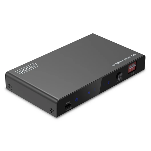 8K HDMI SPLITTER 1X2 8K/60HZ (4:4:4) EDID CONTROL