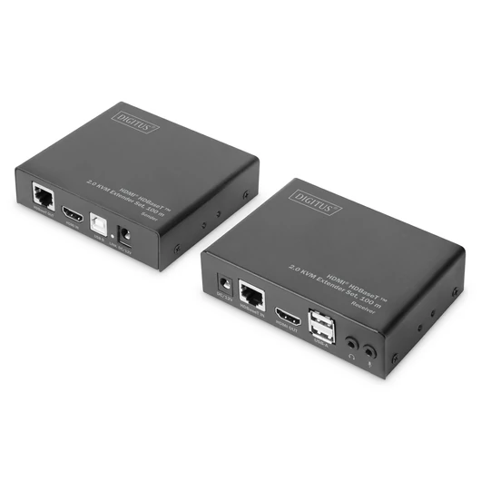 HDMI HDBASET KVM EXTENDER SET HDBASET 2.0 4K/60HZ 6X USB