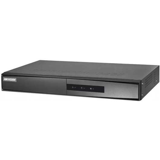 Hikvision NVR rögzítő - DS-7104NI-Q1 / 4P / M (4 csatorna, 40Mbps rögzítési sávszél, H265, HDMI + VGA, 2xUSB, 1x Sata, 4x PoE)