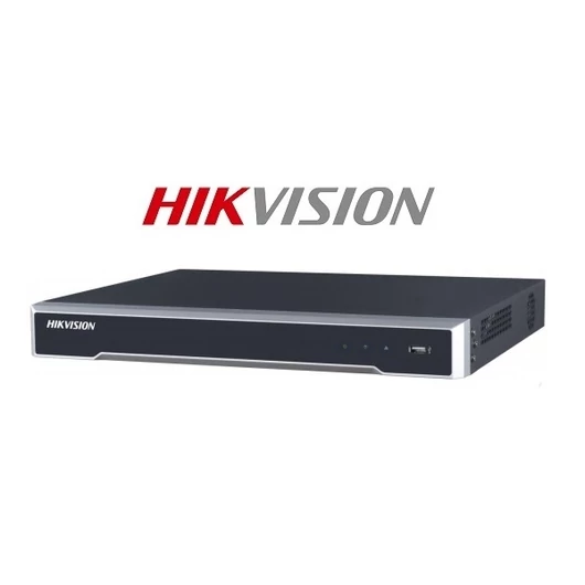 Hikvision NVR rögzítő - DS-7608NI-Q2 / 8P (8 csatorna, 80Mbps rögzítési sávszél, H265 + , HDMI + VGA, 2xUSB, 2x Sata, 8x PoE)