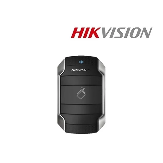 Hikvision RFID kártyaolvasó - DS-K1104M (Mifare (13,56MHz), RS-485 / WG26 / WG34, IP65, IK10, 12VDC)