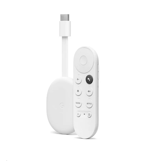 Google Chromecast  + Google TV fehér (47341 / GA01919)