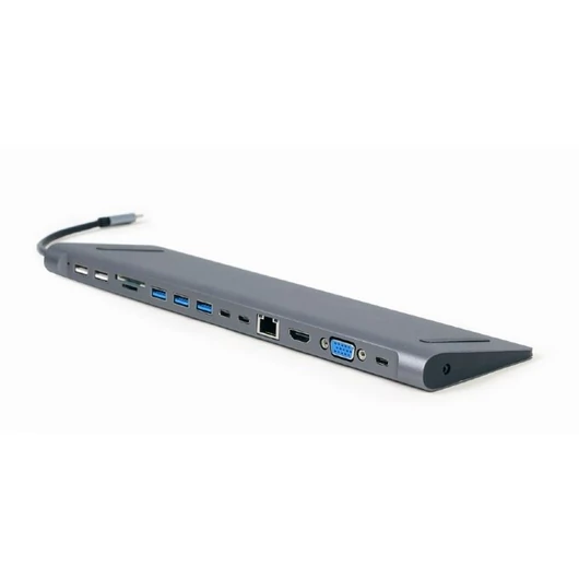 Gembird Multi Port Adapter USB Type C 9in1 USB hub (A-CM-COMBO9-01)