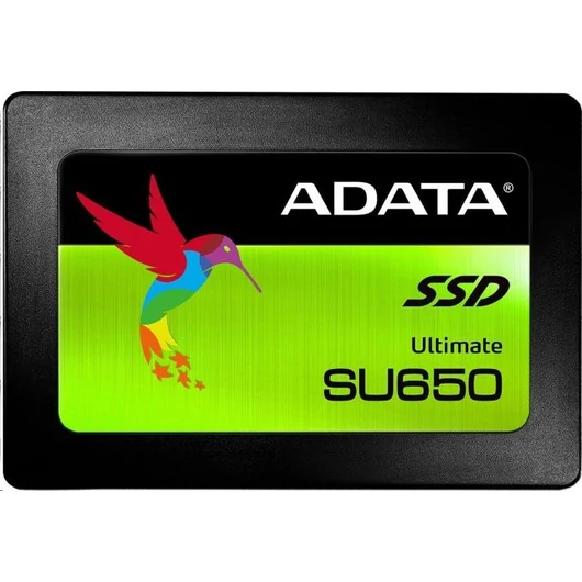 240GB ADATA SSD SATAIII  2,5" meghajtó SU650 (ASU650SS-240GT-C/R)