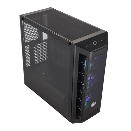 Cooler Master MasterBox MB511 ARGB táp nélküli ablakos ház fekete (MCB-B511D-KGNN-RGA)