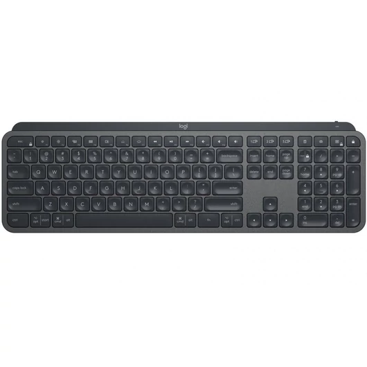 Logitech MX Keys vezeték nélküli US International billentyűzet (920-009415)