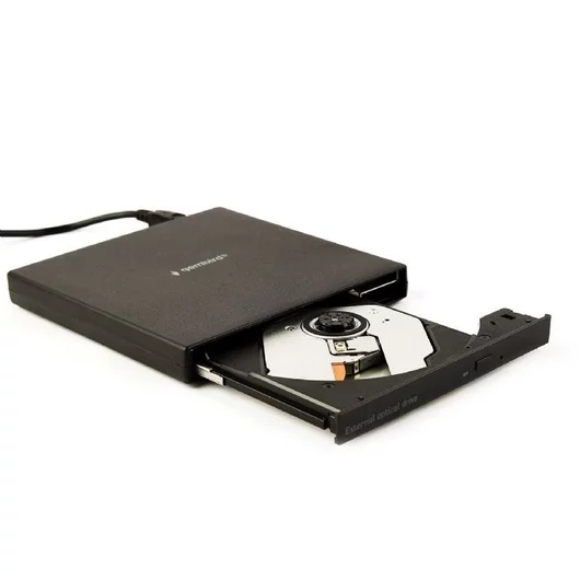 Gembird külső DVD író fekete (DVD-USB-04)