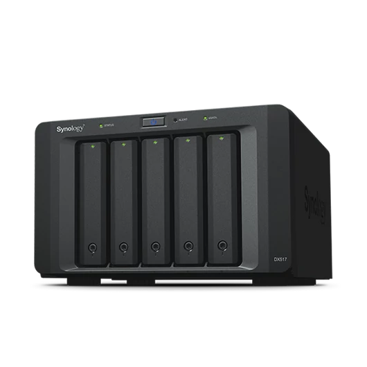 SYNOLOGY NAS 5 fiókos DX517 Bővítő egység 1xeSATA