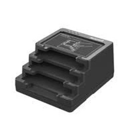 EDA10A QUAD BATTERY CHARGER KIT INCLUDES: CHARGER UK POWER CORD