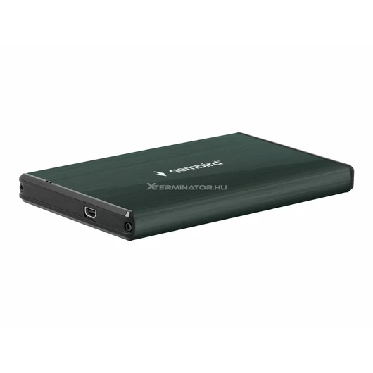 HDD ház 2.5'' Gembird EE2-U3S-3-G USB3.0 alumínium, méregzöld